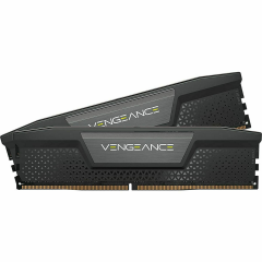 CORSAIR RAM DIMM XMS5 KIT 2x32GB CMK64GX5M2B6000C40, DDR5, 6000MHz, LATENCY 40-40-40-77, 1.35V, VENGEANCE, XMP 3.0, BLACK, LTW.